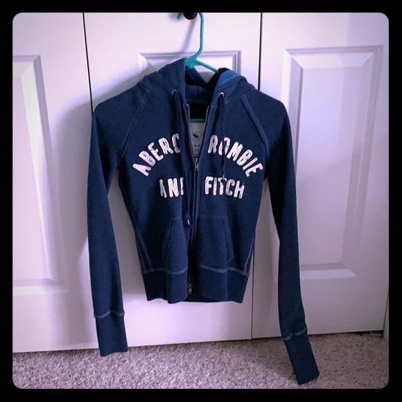 abercrombie zip up hoodie